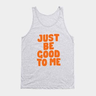 Just Be Good to Me in Purple and Orange Tank Top